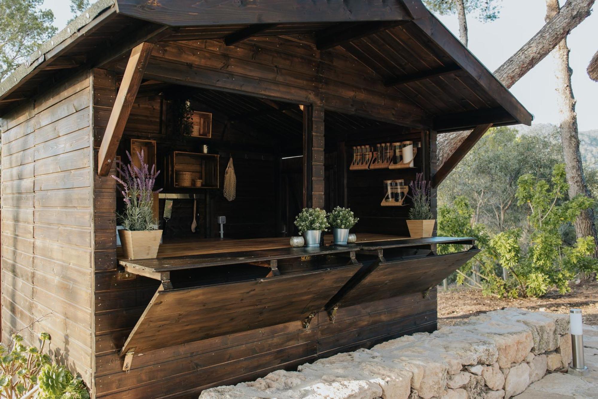 Villa & Guesthouse Paissa D'En Bernat Cala Tarida  Dış mekan fotoğraf