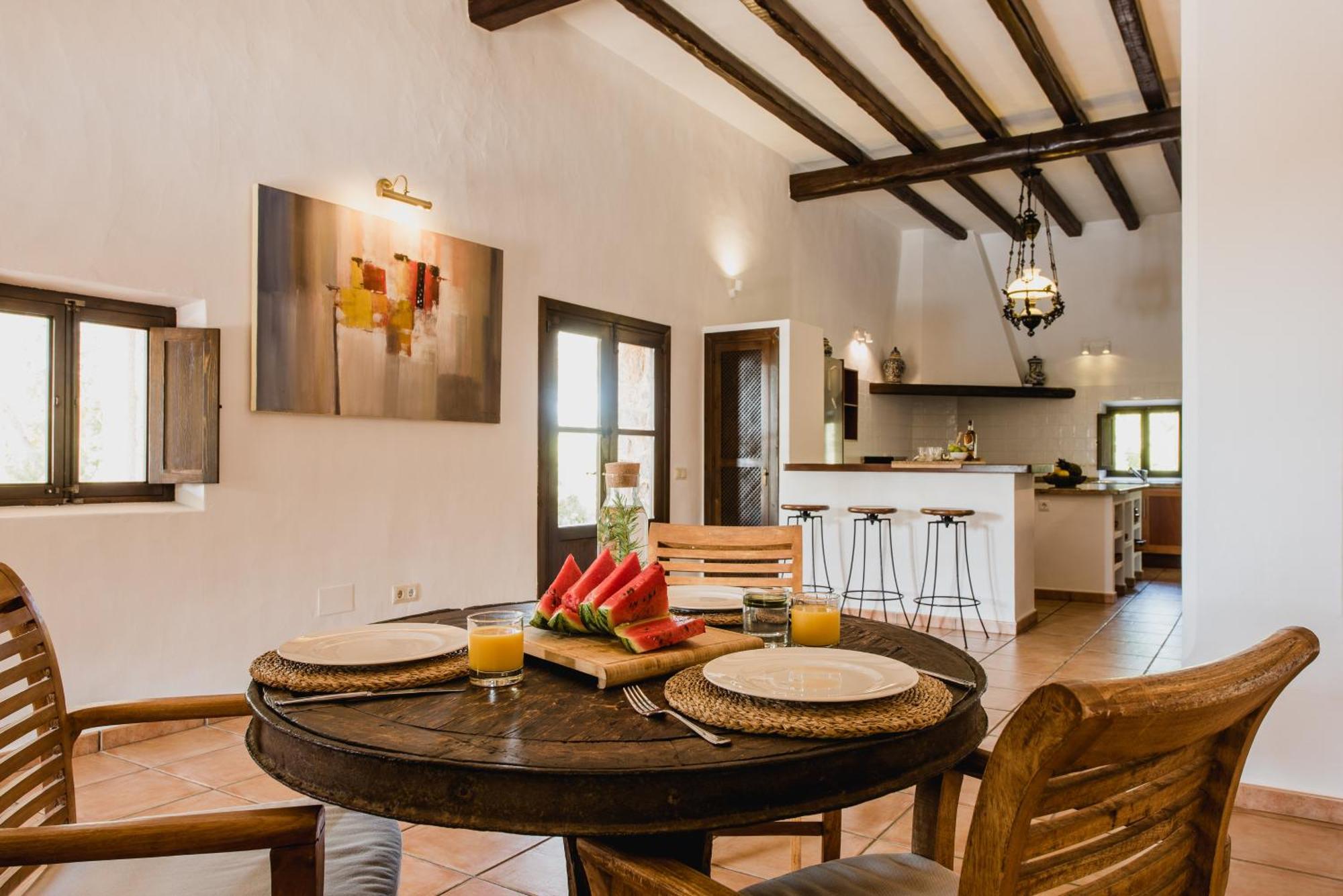 Villa & Guesthouse Paissa D'En Bernat Cala Tarida  Dış mekan fotoğraf
