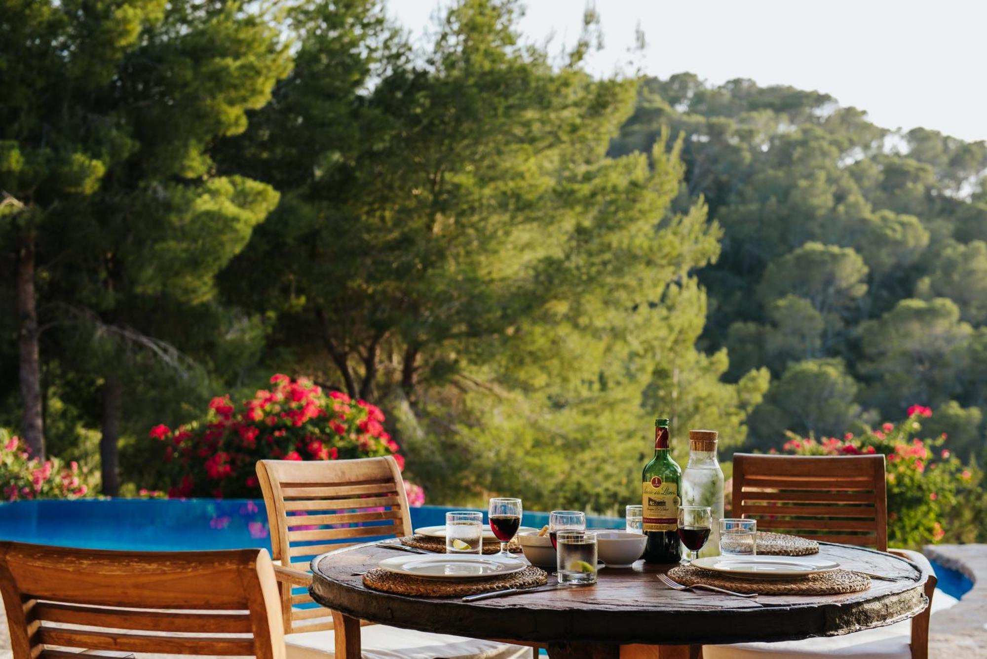 Villa & Guesthouse Paissa D'En Bernat Cala Tarida  Dış mekan fotoğraf