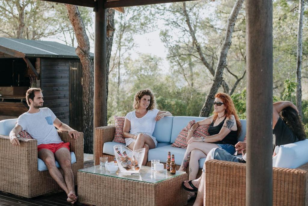 Villa & Guesthouse Paissa D'En Bernat Cala Tarida  Dış mekan fotoğraf